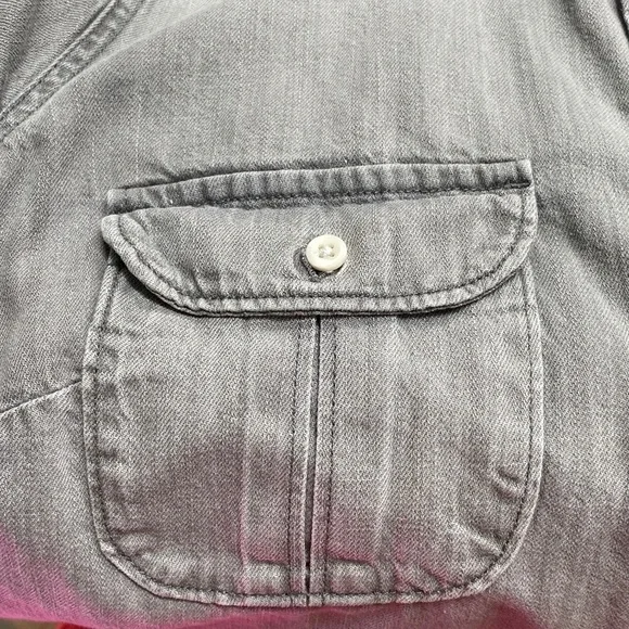 Grey Denim Shirt/Jacket - Picture 5 of 7